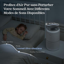 Load image into Gallery viewer, LEVOIT Purificateur d'Air HEPA Intelligent contre Allergie Pollen &amp; Graminée, Purifier jusqu'à 50㎡, Surveille La Qualité de l'Air, Contrôle par App Alexa, 22dB Silencieux, Core 300S
