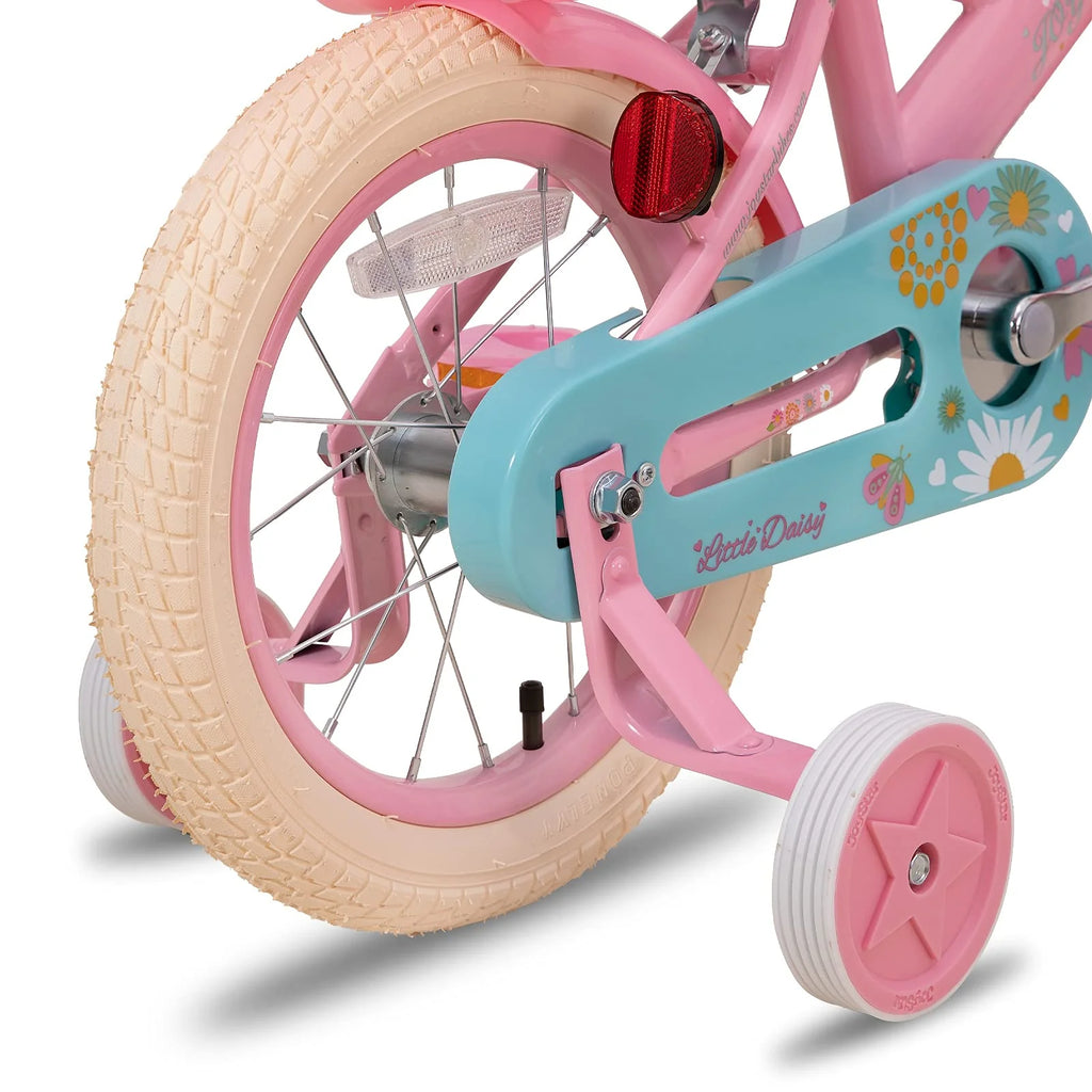 Bicicletta per bambini Little Daisy 14 pollici per ragazze -