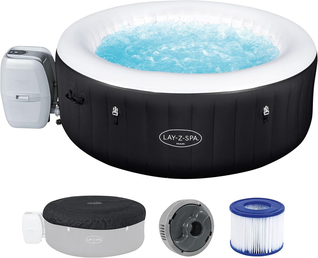 Spa gonflable rond Lay-Z-Spa® Miami Airjet2 - 4 personnes