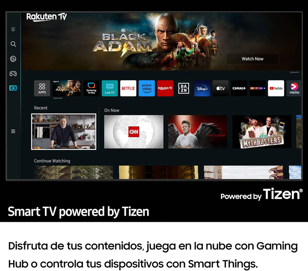Téléviseur TU55CU7095 55 (55 Pouces),Crystal UHD 4K,Smart TV,2023 -