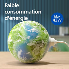 Load image into Gallery viewer, Philips Série 3400 Purificateur d'Air et Humidificateur 2 en 1, Filtre HEPA NanoProtect + Filtre à Charbon Actif, Humidification Hygiénique, CADR 300 m³/h, Taux d'Humidification 650 ml/h (AC3421/13)