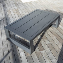 Load image into Gallery viewer, Salon de jardin aluminium 5 places 4 pcs Elba Gris anthracite - Action-sport36 -
