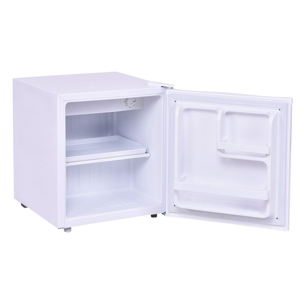 Mini Rfrigrateur 48L,2 niveaux et porte-bouteille,bac  lgumes,Silencieux 230V,46 x 44 x 49 cm,Blanc -
