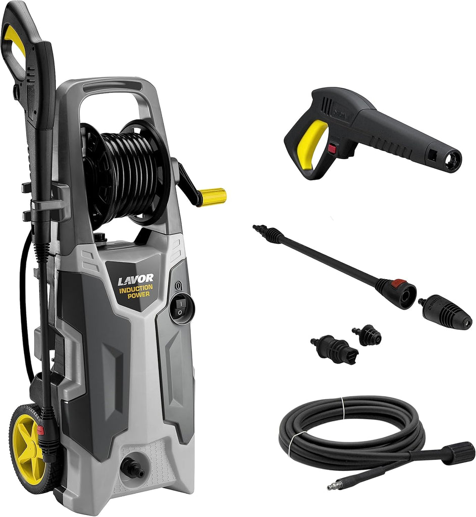 Nettoyeur Haute Pression Cruiser 160 Plus avec Moteur  Induction,Enrouleur en Pression,Puissance 160 Bar Max,Dbit 390 l/h Max,Moteur 2200W