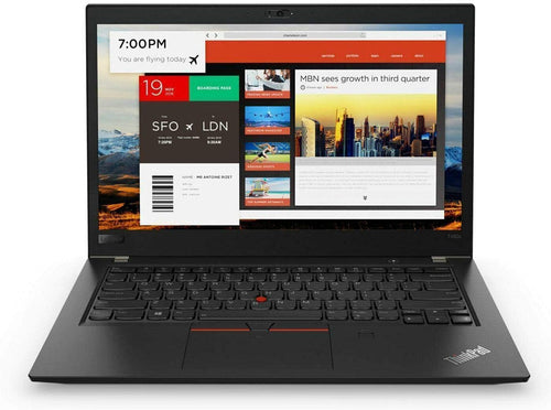 Lenovo ThinkPad T480s Ordinateur portable professionnel 14
