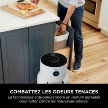 Load image into Gallery viewer, Shark NeverChange jusqu'à 5 ans Purificateur d'air MAX intérieur, Couvre 130m², Filtre HEPA 5 ans, Capture 99,97% allergènes, Mode automatique, Silencieux, LED, Blanc HP300EU
