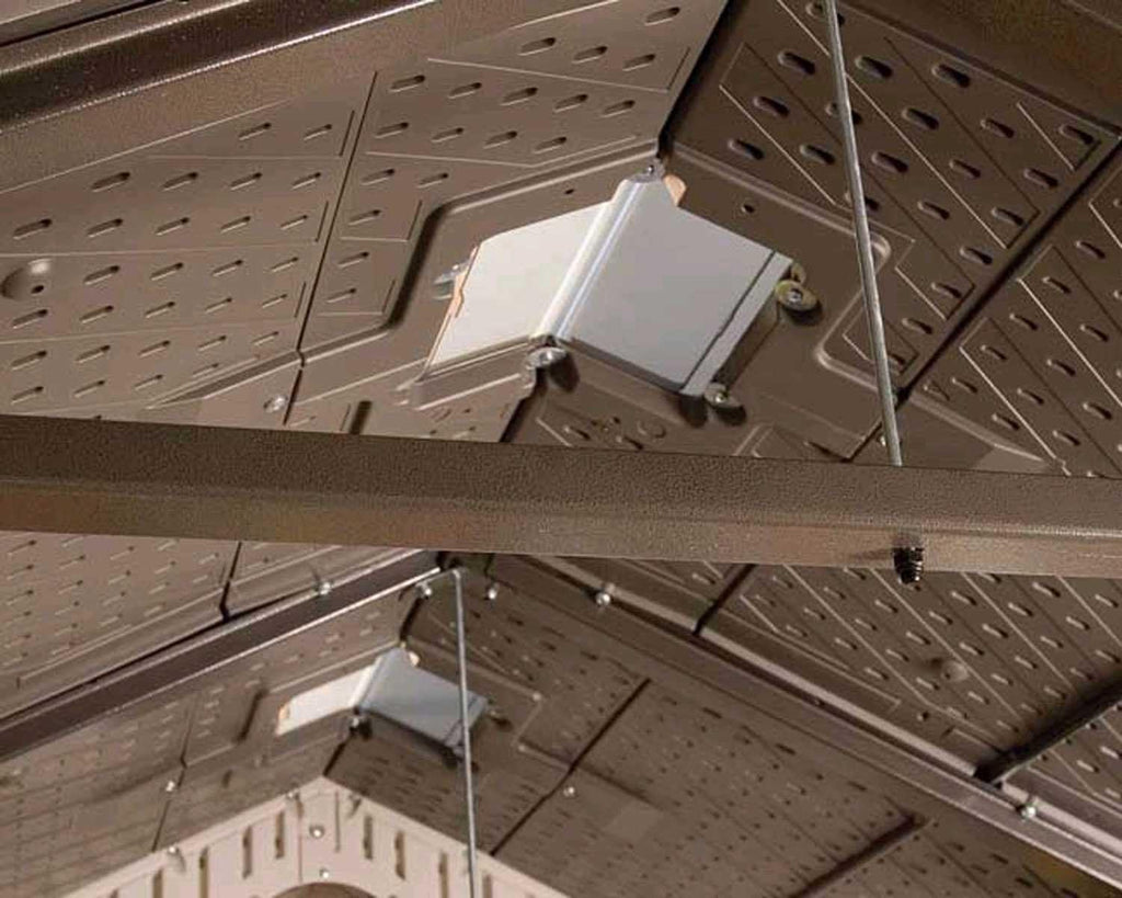 Abri de Jardin Tan 132,7 x 204,4 x 227,9 cm