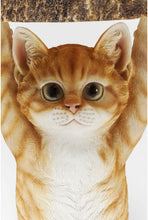 Load image into Gallery viewer, Kare Design Table d'Appoint Animal Ms. Cat, Chat, Marron/Orange, Rond, Diamètre 33 cm, Table de Salon, Meuble, Cadeau, Deco Intérieur, Décoration Chambre, Maison