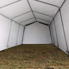 Load image into Gallery viewer, TOOLPORT 3,3 x 4,8 m Garage, abri de Stockage, PE 450 N, Tente Garage Vert foncé