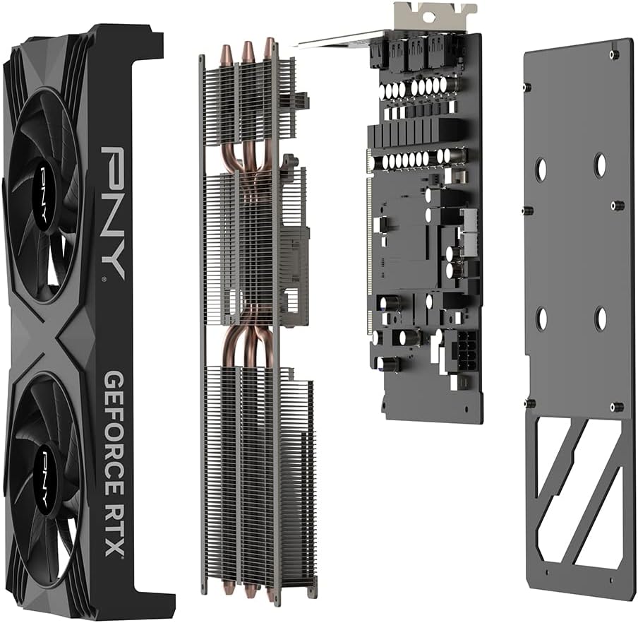 PNY GeForce RTX™ 4060 Ti 16GB Verto Dual Fan Edition Carte Graphique DLSS 3