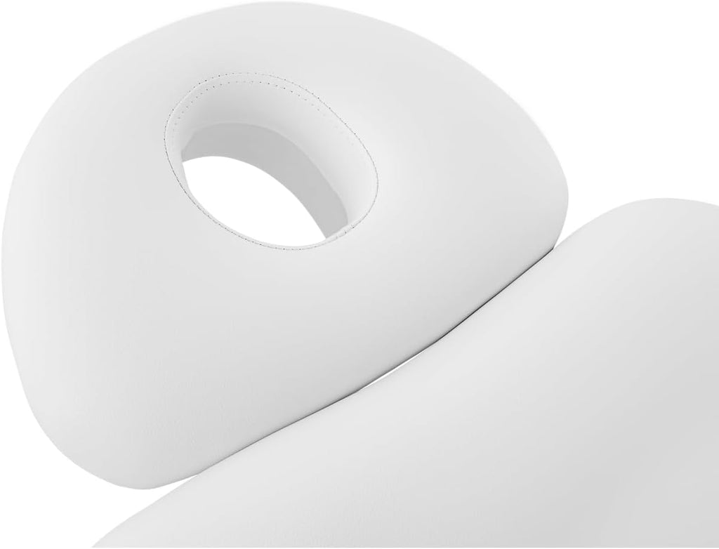 Physa Fauteuil Esthétique Cosmétique Table De Massage Lit Esthétique Physa Bolzano White (Électrique, 4 Moteurs, 150 kg Max, Blanc)