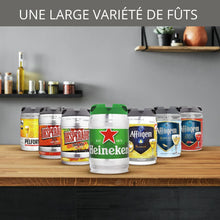 Load image into Gallery viewer, KRUPS BEERTENDER Machine à bière pression, Compatible avec les fûts de 5 L, Tireuse à bière, Pompe à bière, Indicateur température, Indicateur volume restant VB700800