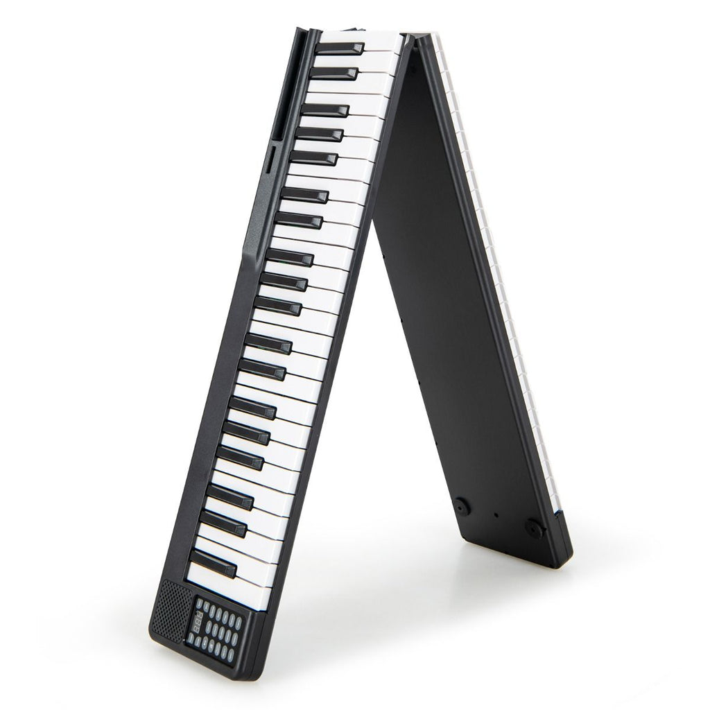 Piano Numrique Pliable  88 Touches avec Fonction Bluetooth MIDI Clavier lectronique Portable avec Pdale de Sustain Sac de Transport -