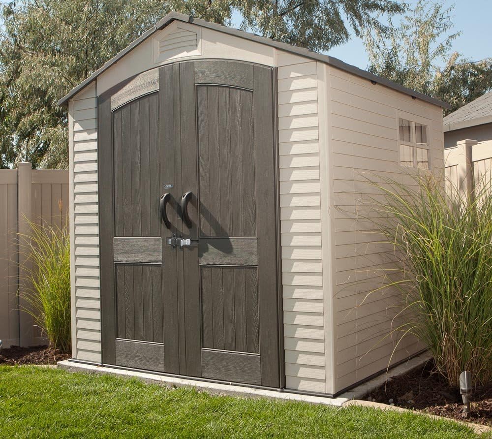 Abri de Jardin Tan 132,7 x 204,4 x 227,9 cm