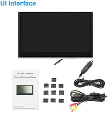 Load image into Gallery viewer, Lecteur vidéo HD 13,3 pouces (1080p) pour appuie-tête de voiture,Android 9.0,avec support de montage,écran tactile IPS 2 Go + 32 Go