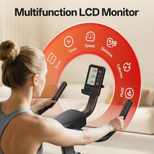 Load image into Gallery viewer, Pasyou VéLo D'Appartement Avec RéSistance MagnéTique, VéLo De Fitness, EntraîNement Cardio En Salle Velo Spinning, Stationnaires à La Maison Avec Moniteur, Support De Tablette
