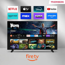 Load image into Gallery viewer, THOMSON 32 Pouces (82 cm) HD LED Fire TV mit Alexa-Sprachsteuerung AirPlay Triple Tuner(Câble-Satellite-Antenne) Bluetooth 5.0 HDMI USB-Anschlüsse AV in CI USB – 32HF2S34