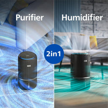Load image into Gallery viewer, Philips Série 3400 Purificateur d'Air et Humidificateur 2 en 1, Filtre HEPA NanoProtect + Filtre à Charbon Actif, Humidification Hygiénique, CADR 300 m³/h, Taux d'Humidification 650 ml/h (AC3421/13)