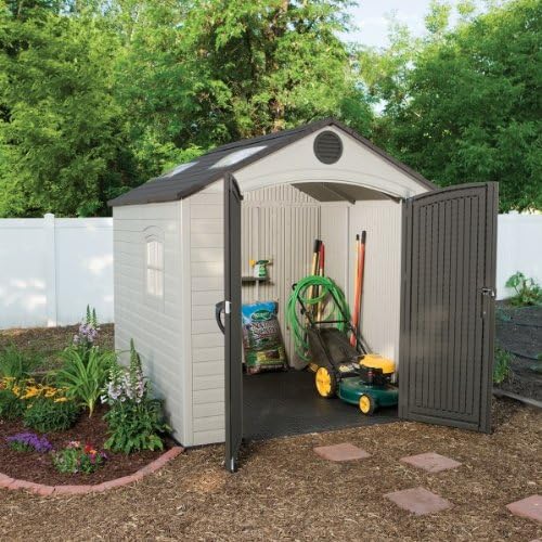 Abri de Jardin Tan 132,7 x 204,4 x 227,9 cm