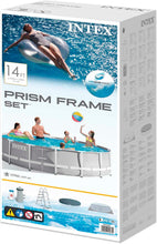 Load image into Gallery viewer, Intex piscine prism frame ronde tubulaire (ø)3,05 x (h)0,76m