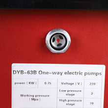 Load image into Gallery viewer, Pompe hydraulique électrique 750 W avec valve manuelle (rouge)