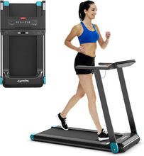 Load image into Gallery viewer, Tapis de course electrique tapis de fitness pliable pour maison avec application de contrle bleu 20_0009499 -
