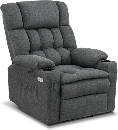 MCombo 7546 Fauteuil de Relaxation électrique avec 3 Moteurs réglables séparément