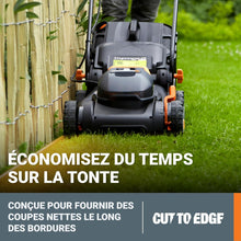 Load image into Gallery viewer, Pack Pro+ Tondeuse à Gazon 40V 460m² + Coupe-Bordures 20V + 2 Batteries 4Ah et 1 Batterie 2Ah + Chargeur Double et Chargeur Simple (Idéal pour l'Entretien du Jardin)