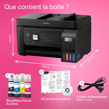 Load image into Gallery viewer, Imprimante multifonction A4 Wi-Fi EcoTank ET-4800 équipée de réservoirs d’encre, avec jusqu’à 3 ans d’encre inclus