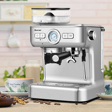 Load image into Gallery viewer, Machine à Café Automatique avec Broyeur à Grains 1350W 30 Niveaux de Poudre de Café Réglables Température Réglable -