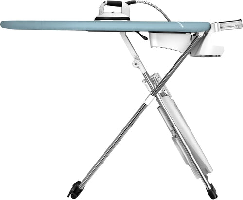 Laurastar S Pure, Système de repassage, Vapeur Hygiénique Elimine 99,9% des Bactéries et Acariens, Table Active, Roulettes, Réservoir Amovible