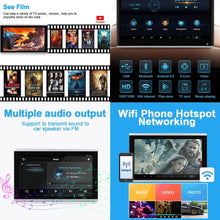 Load image into Gallery viewer, Lecteur vido HD 13,3 pouces (1080p) pour appuie-t锚te de voiture,Android 9.0,avec support de montage,cran tactile IPS 2 Go + 32 Go