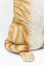 Load image into Gallery viewer, Kare Design Table d'Appoint Animal Ms. Cat, Chat, Marron/Orange, Rond, Diamètre 33 cm, Table de Salon, Meuble, Cadeau, Deco Intérieur, Décoration Chambre, Maison
