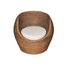 Load image into Gallery viewer, Salon de jardin en rotin 5 places Trinidad Naturel beige - Action-sport36 -