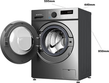 Load image into Gallery viewer, Lave-linge frontal GEDTECH GLL71200BL - 7 Kgs - 1200 tr/mn - 16 programmes - Eco - Intensif - Rapide – Très Faible conso