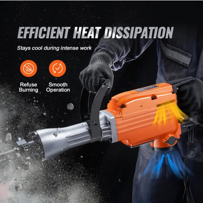 Marteau Piqueur de Dmolition Professionnel 2200 W -