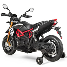 Load image into Gallery viewer, Moto Electrique pour Enfants 12V avec Lumières LED Musique MP3 Roues Antidérapantes pour Garçons et Filles 37 95 mois -