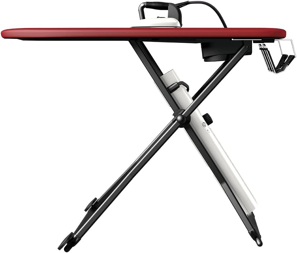 Laurastar GO+ Système de Repassage, Vapeur Hygiénique Elimine Bactéries et Acariens, Table Active