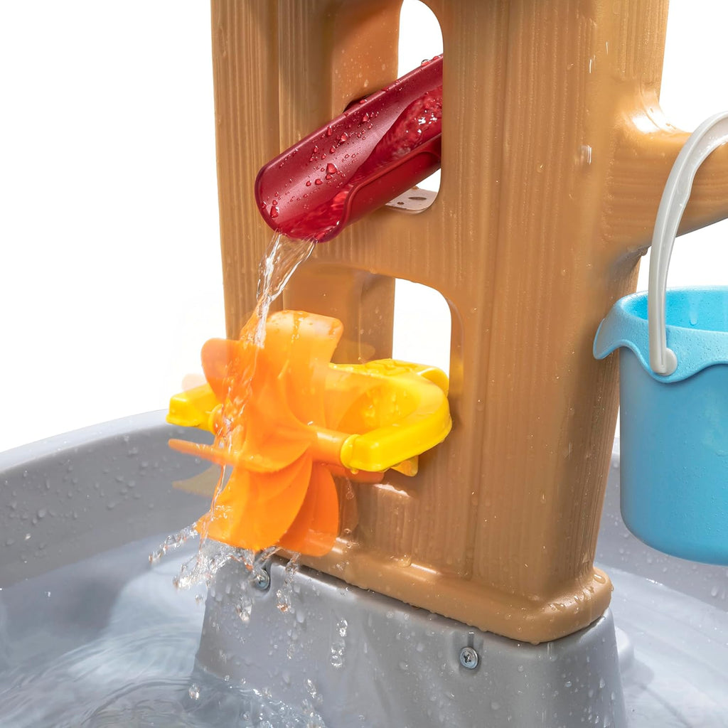 Rain Shower Splash Table d'eau avec 13 Accessoires - Bleu & Vert | Table Jeux d'eau | Table d檃ctivit pour Le Jardin,Table Activit Eau | Table d'eau Extrieur