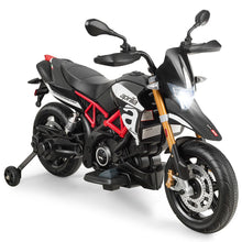 Load image into Gallery viewer, Moto Electrique pour Enfants 12V avec Lumières LED Musique MP3 Roues Antidérapantes pour Garçons et Filles 37 95 mois -