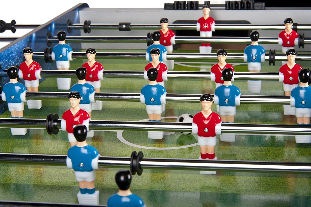 Leomark Champions Table de babyfoot Table en Bois Jeu de Football, Table de Baby-Foot, Baby Foot