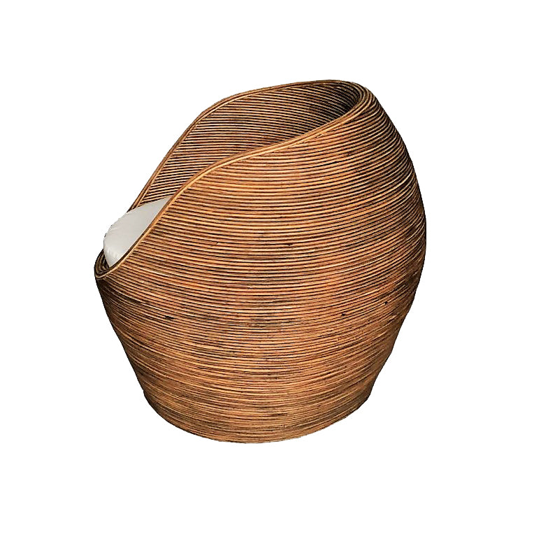 Salon de jardin en rotin 5 places Trinidad Naturel beige - Action-sport36 -