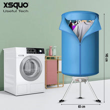 Load image into Gallery viewer, Secamatic Turbo Plus de Xsquo Useful Tech - Séchoir à linge portable sans frottement par air chaud de 1000 W