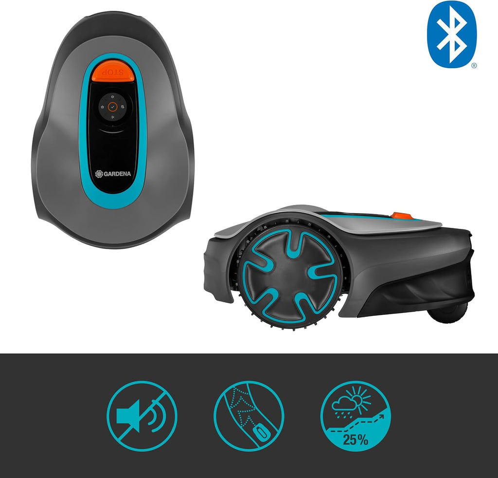 Tondeuse robot SILENO minimo 250 m虏 : Tondeuse intelligente avec connectivit optimale Programmable avec l'application Bluetooth庐 ,Version FR/NL (15201-26)