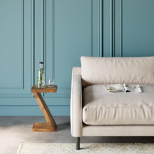 Load image into Gallery viewer, Kare Design Table d'Appoint Z Authentico, Marron, Bois Massif, Table de Salon, Meuble, Deco Intérieur, Décoration Chambre, Salon, Maison, 55x30x20 cm (H/L/P)
