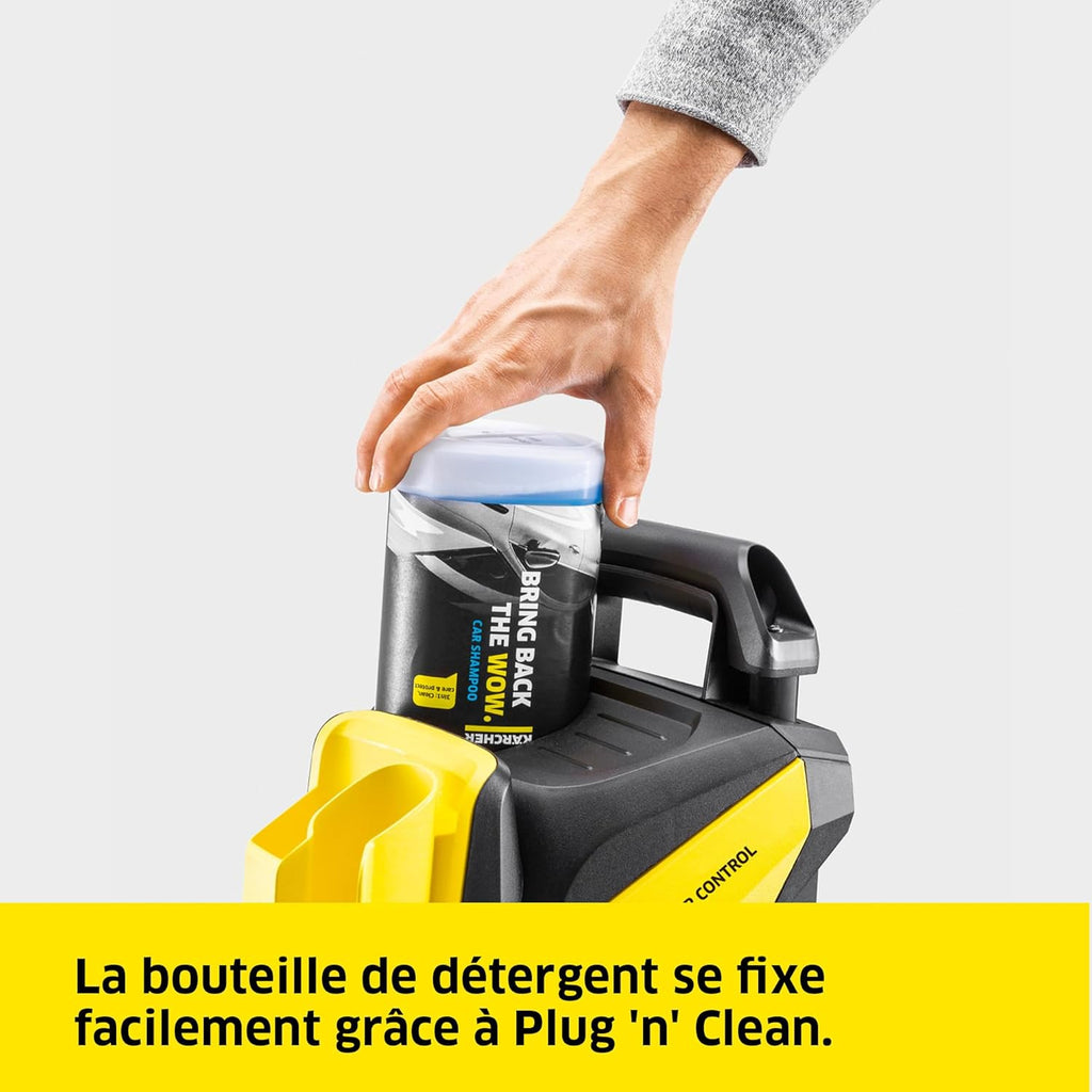 Kärcher Nettoyeur Haute Pression K 4 Power Control Flex Home,Pression : max. 130 bar,Débit : 420 l/h,Surface : 30 m²/h,Poids : 11,5 kg,Pistolet Haute Pression,Rotabuse,Lance,Home Kit