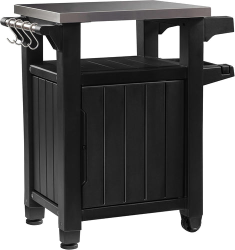 Mini desserte barbecue UNITY - Gris - 105 litres