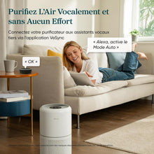 Load image into Gallery viewer, LEVOIT Purificateur d'Air HEPA Intelligent contre Allergie Pollen &amp; Graminée, Purifier jusqu'à 50㎡, Surveille La Qualité de l'Air, Contrôle par App Alexa, 22dB Silencieux, Core 300S