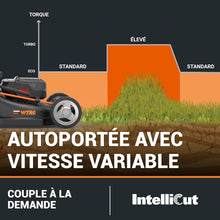 Load image into Gallery viewer, Pack Pro+ Tondeuse à Gazon 40V 460m² + Coupe-Bordures 20V + 2 Batteries 4Ah et 1 Batterie 2Ah + Chargeur Double et Chargeur Simple (Idéal pour l'Entretien du Jardin)