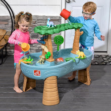 Load image into Gallery viewer, Rain Shower Splash Table d'eau avec 13 Accessoires - Bleu &amp; Vert | Table Jeux d'eau | Table d’activité pour Le Jardin,Table Activité Eau | Table d'eau Extérieur